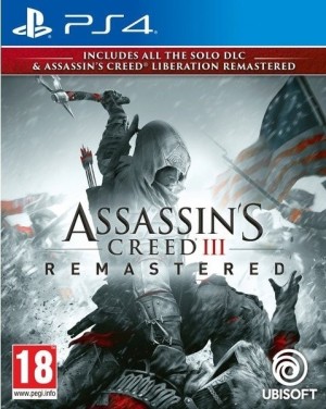 Carátula de Assassin's Creed III Remastered  PS4