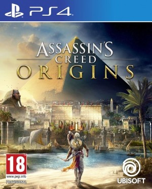 Carátula de Assassin's Creed Origins  PS4