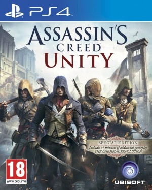 Carátula de Assassin's Creed Unity  PS4