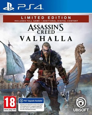 Carátula de Assassin's Creed Valhalla  PS4