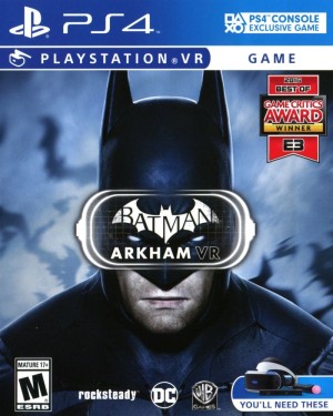 Carátula de Batman: Arkham VR  PS4