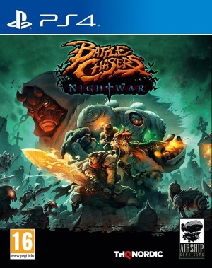 Carátula de Battle Chasers: Nightwar  PS4