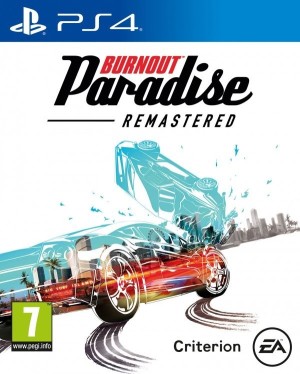 Carátula de Burnout Paradise Remastered  PS4