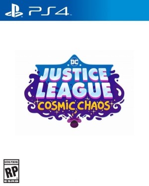 Carátula de DC's Justice League: Cosmic Chaos  PS4
