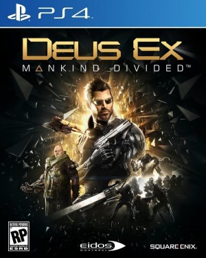 Carátula de Deus Ex: Mankind Divided  PS4