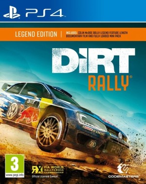 Carátula de DiRT Rally  PS4