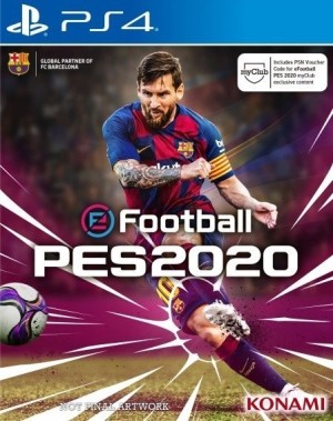 Carátula de eFootball PES 2020  PS4