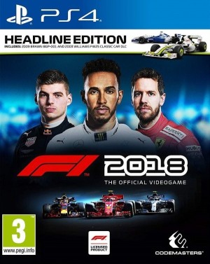Carátula de F1 2018  PS4