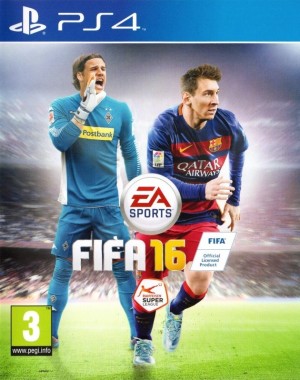 Carátula de FIFA 16 PS4