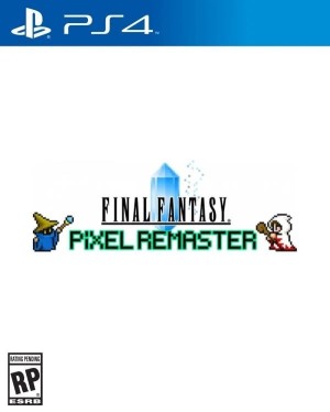Carátula de Final Fantasy III Pixel Remaster  PS4