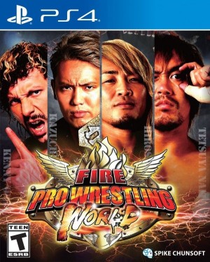 Carátula de Fire Pro Wrestling World  PS4