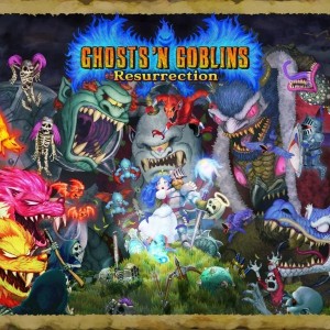 Carátula de Ghosts 'n Goblins Resurrection  PS4