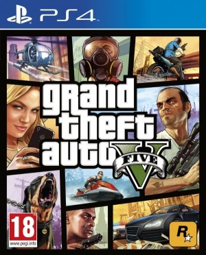 Carátula de Grand Theft Auto V  PS4