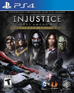 Carátula de Injustice: Gods Among Us Ultimate Edition  PS4