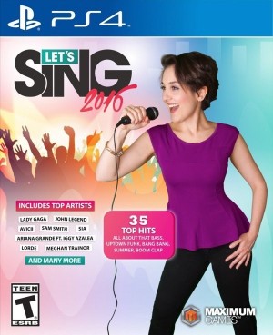 Carátula de Let's Sing 2016  PS4