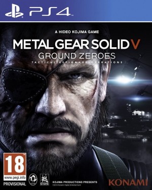 Carátula de Metal Gear Solid V: Ground Zeroes  PS4