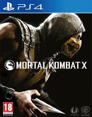 Carátula de Mortal Kombat X  PS4