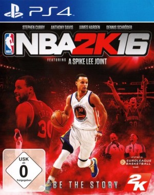 Carátula de NBA 2K16  PS4