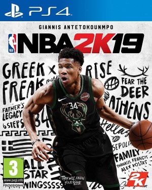 Carátula de NBA 2K19  PS4