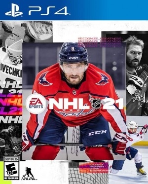 Carátula de NHL 21  PS4