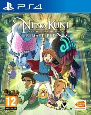 Carátula de Ni no Kuni: Wrath of the White Witch Remastered  PS4