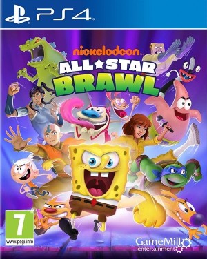 Carátula de Nickelodeon All-Star Brawl  PS4