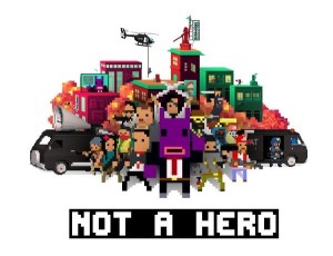 Carátula de Not a Hero  PS4