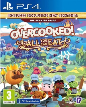Carátula de Overcooked: All You Can Eat  PS4