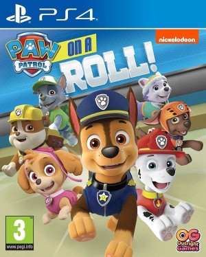 Carátula de PAW Patrol: On a Roll  PS4
