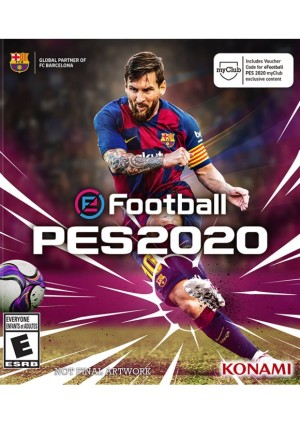 Carátula de PES 2020 PS4