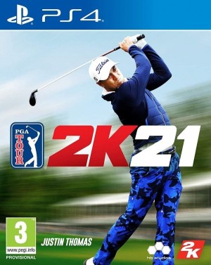 Carátula de PGA Tour 2K21  PS4