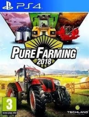 Carátula de Pure Farming 2018  PS4