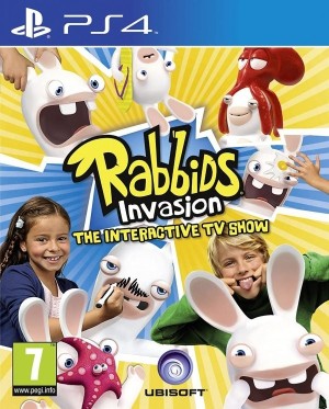 Carátula de Rabbids Invasion: The Interactive TV Show  PS4