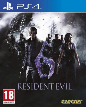 Carátula de Resident Evil 6  PS4