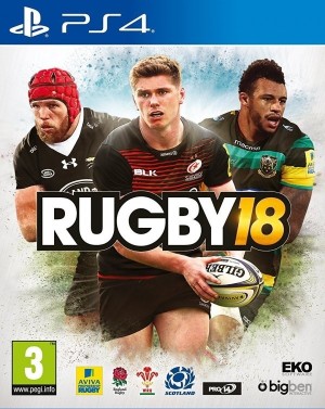 Carátula de Rugby 18  PS4