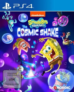 Carátula de SpongeBob SquarePants: The Cosmic Shake  PS4