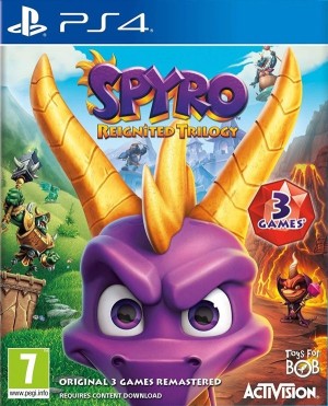Carátula de Spyro: Reignited Trilogy  PS4