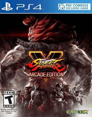 Carátula de Street Fighter V: Arcade Edition  PS4
