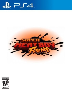 Carátula de Super Meat Boy Forever  PS4