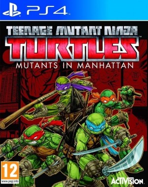 Carátula de Teenage Mutant Ninja Turtles: Mutants in Manhattan  PS4