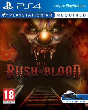 Carátula de Until Dawn: Rush of Blood  PS4
