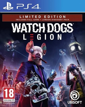 Carátula de Watch Dogs Legion  PS4
