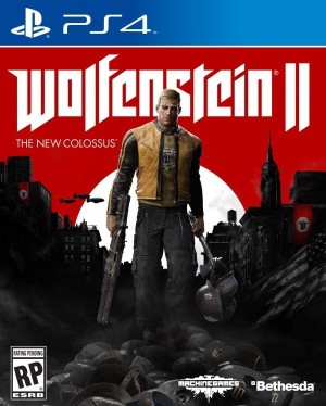 Carátula de Wolfenstein II: The New Colossus  PS4