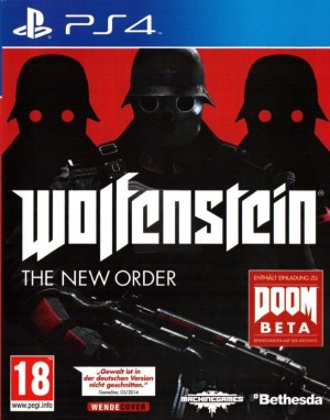 Carátula de Wolfenstein: The New Order  PS4