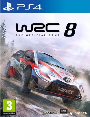 Carátula de WRC 8  PS4