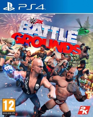 Carátula de WWE 2K Battlegrounds  PS4