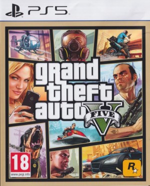 Carátula de Grand Theft Auto V  PS5