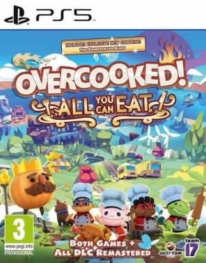 Carátula de Overcooked: All You Can Eat  PS5