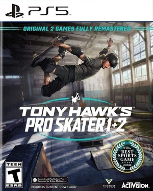 Carátula de Tony Hawk's Pro Skater 1 + 2  PS5
