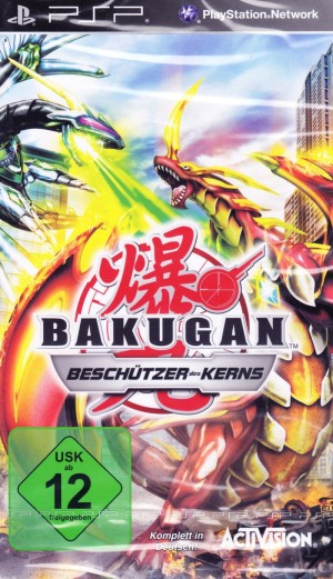 Carátula de Bakugan: Defenders of the Core  PSP